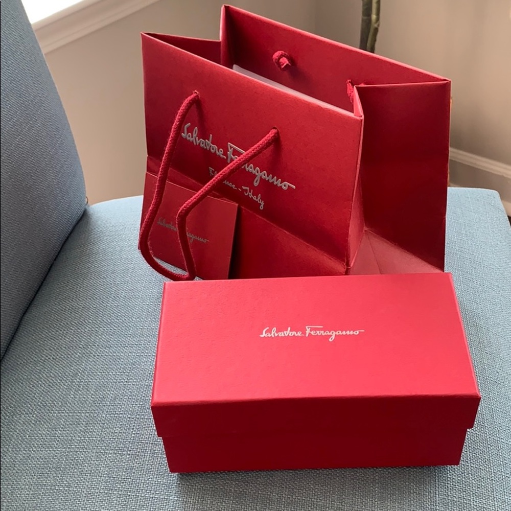 Salvatore Ferragamo gift bag